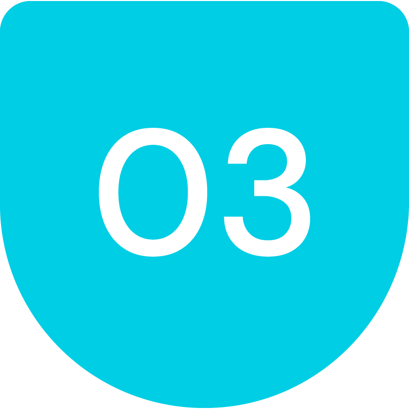 3 number icon