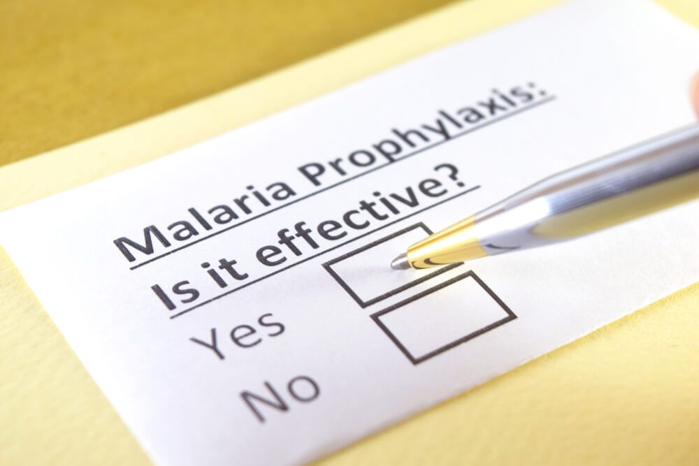 Malaria prophylaxis form