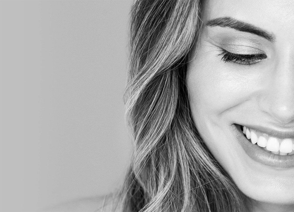 Smiling beautiful woman