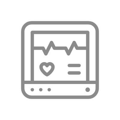 Electrocardiogram icon