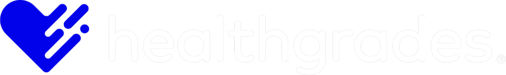 healthgrades logo white