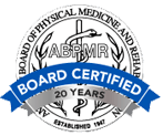 Board Certified ABPMR logo