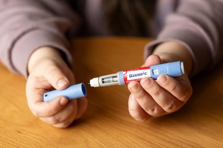 Pen injection of semaglutide named “ozempic”