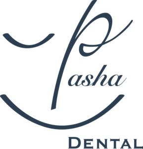 Pasha Dental Logo in Blue