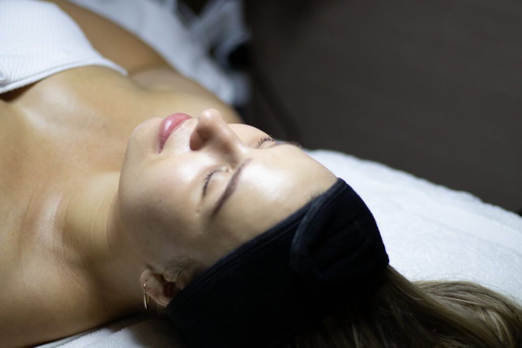 A facial at The iO Clinic