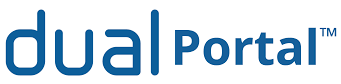 Dual portal logo