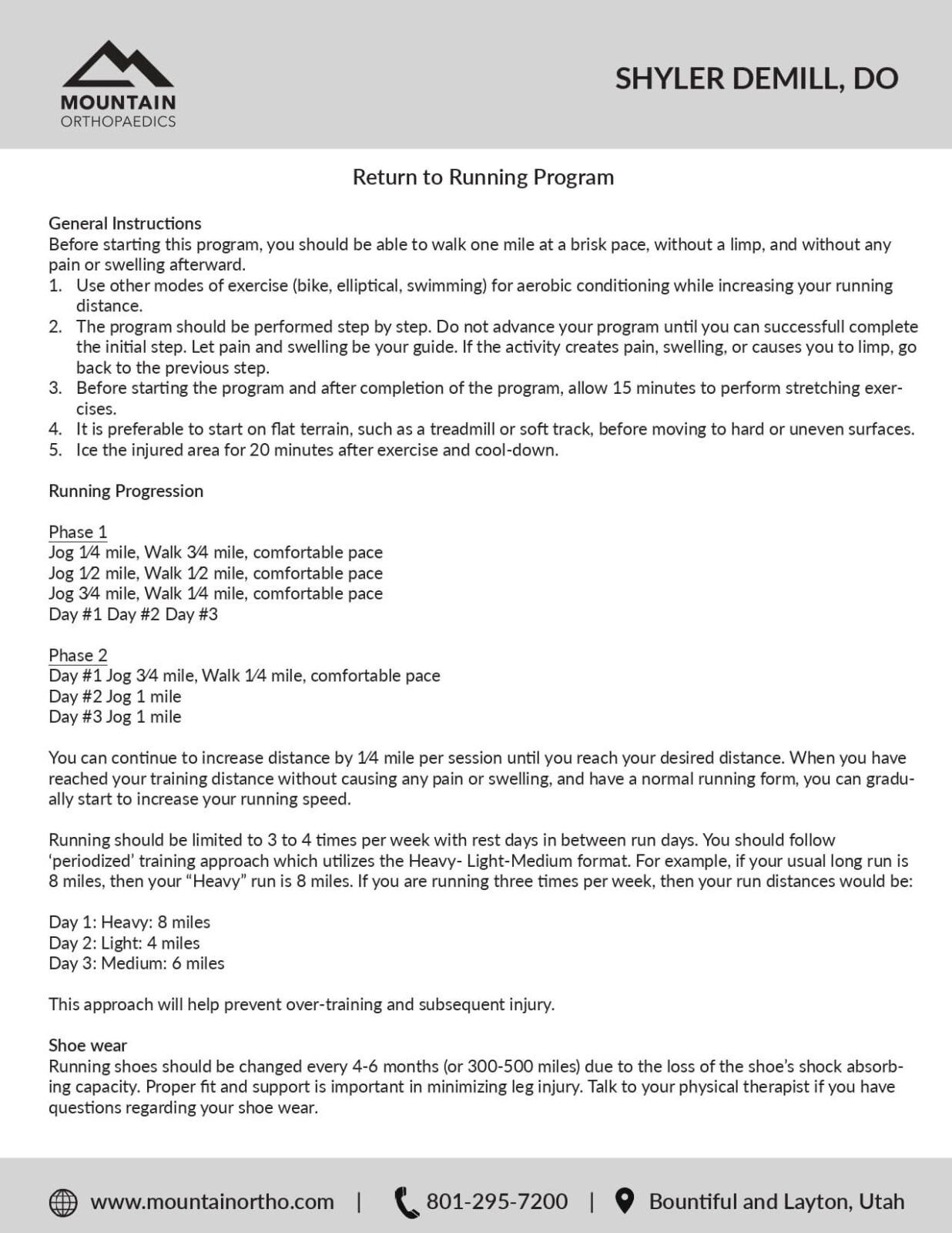return to running_demill_clinicdocs