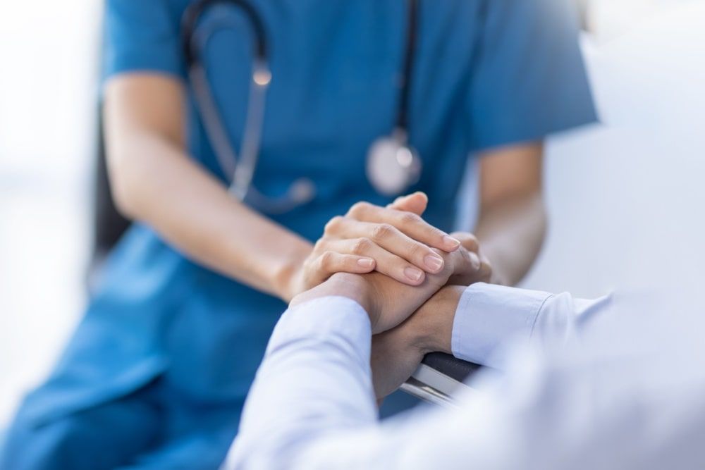 Cropped shot of a female nurse