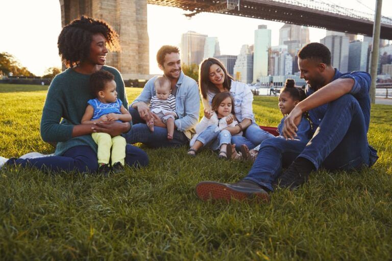 Happy Families at the Park