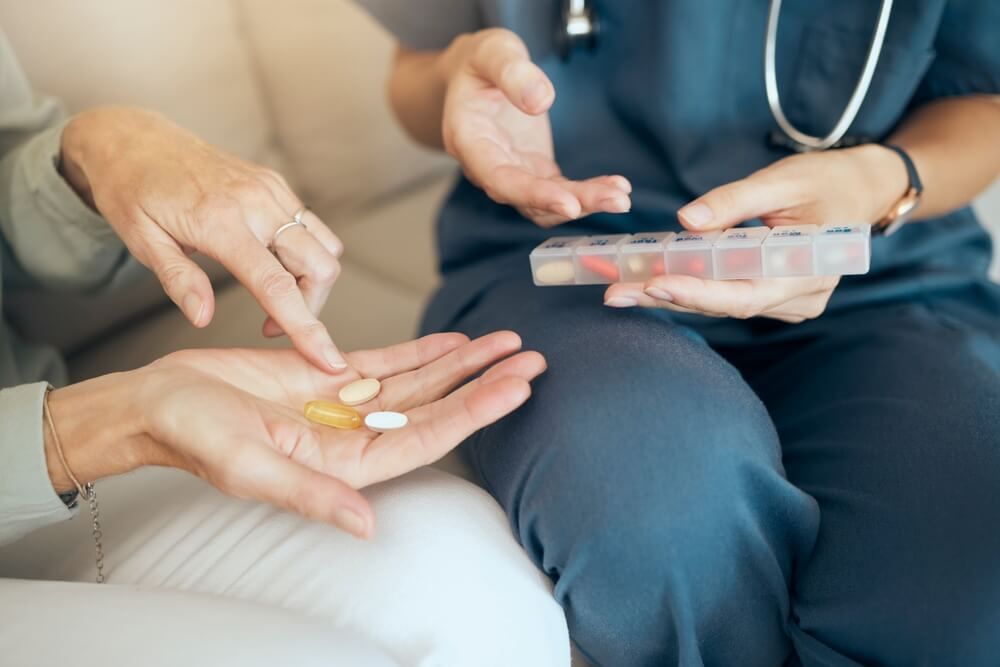 medication management with doctor and patient