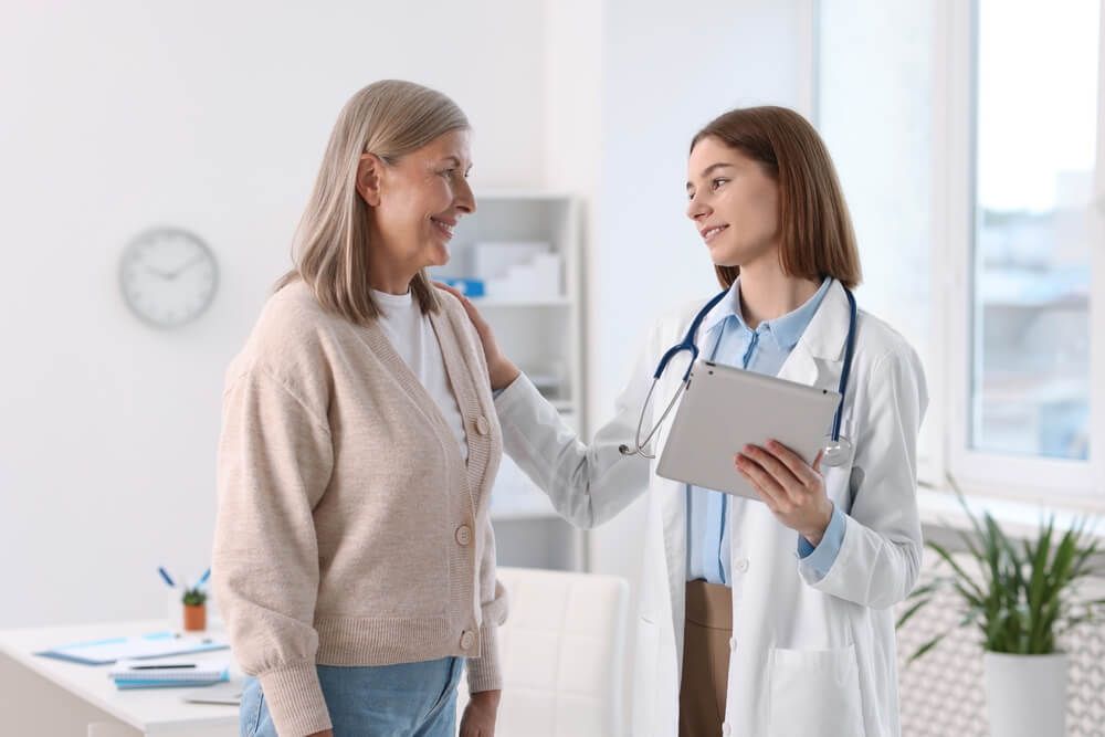 physician performing complex diagnostic evaluation
