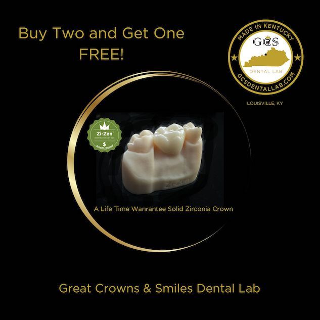 Promotion Banner - Great Crowns & Smiles Dental Lab