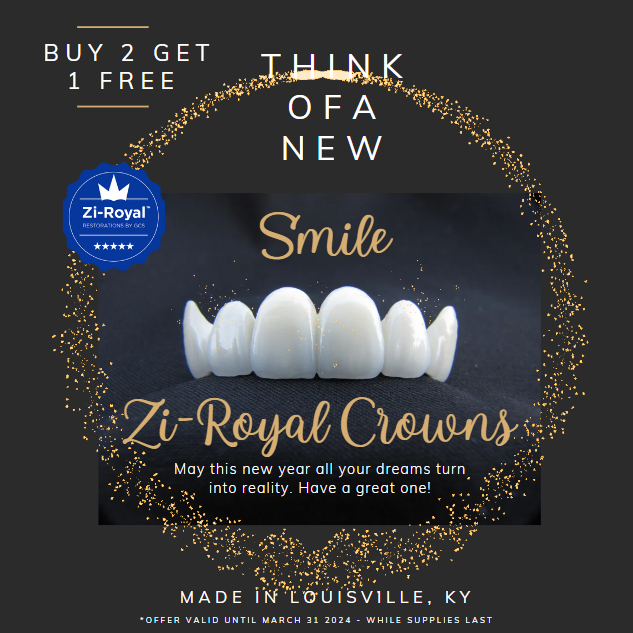 Promotion Banner - Great Crowns & Smiles Dental Lab