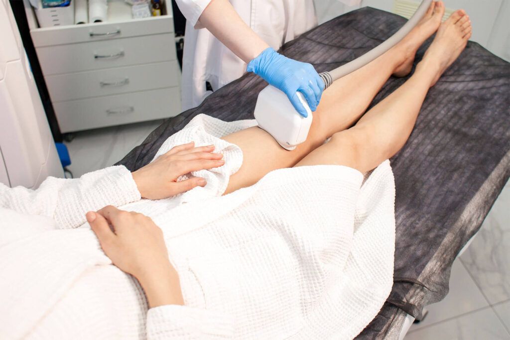 coolsculpting procedure in cosmetology clinic