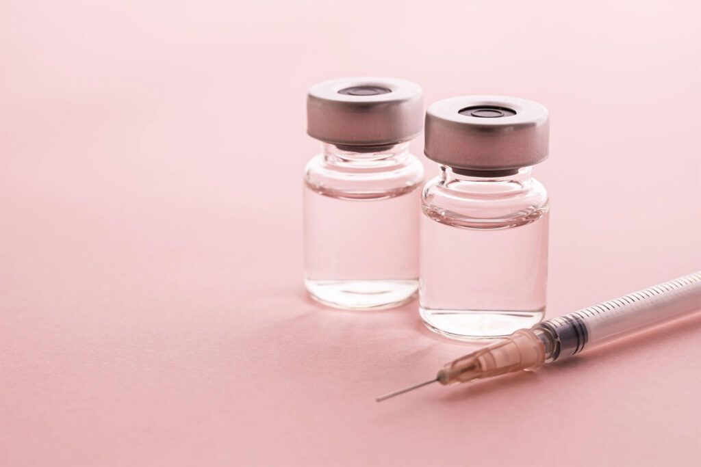 Syringe and vial