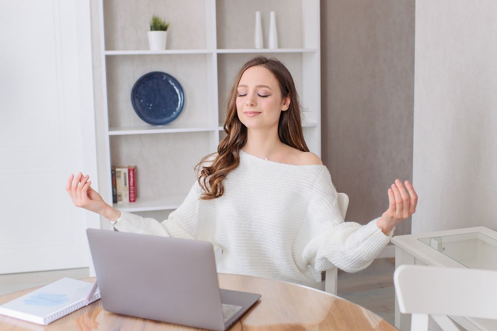 Relax and yoga. Weekend at house.To reduce stres