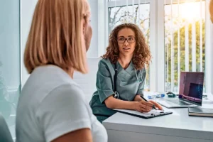 patient visiting a primary care clinic in Prescott for preventive care