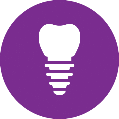 Dental implant icon