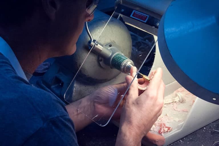 Dentist Working in clinic