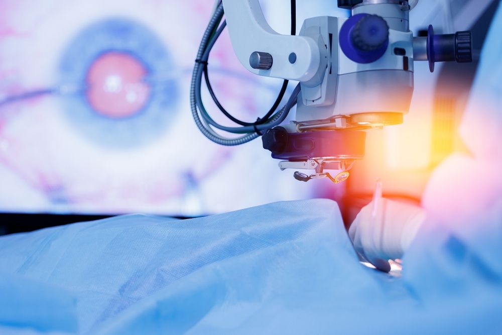 Lasik treatment. Laser vision correction