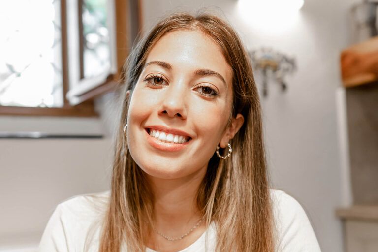 Portrait of woman smiling