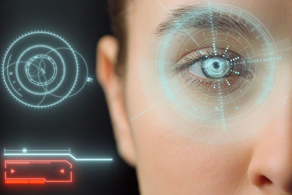 Biometrical retinal system analysing eye health