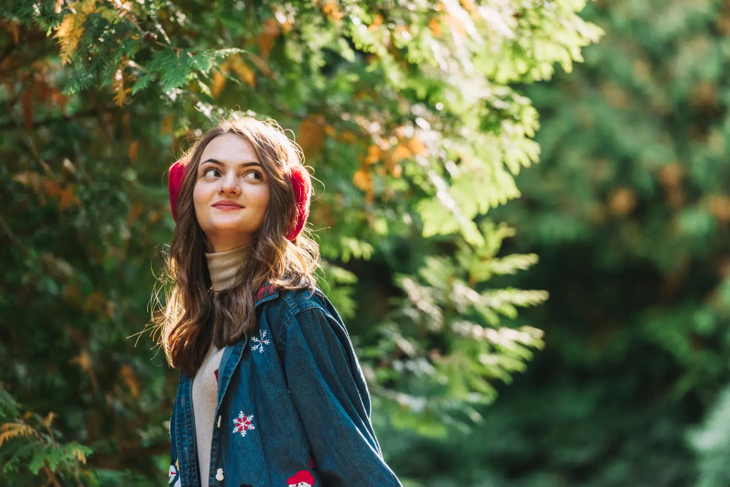 Young woman smiling