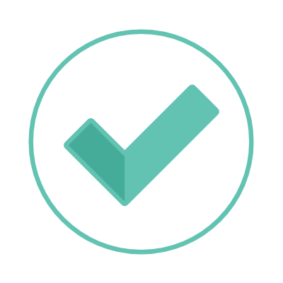 Approved checked icon