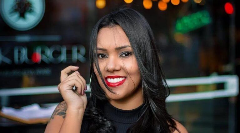 African American woman smiling