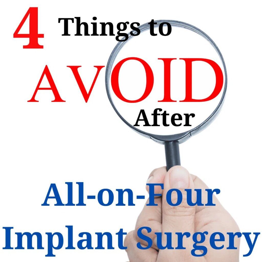 Post Care for All-on-Four Implant Surgery