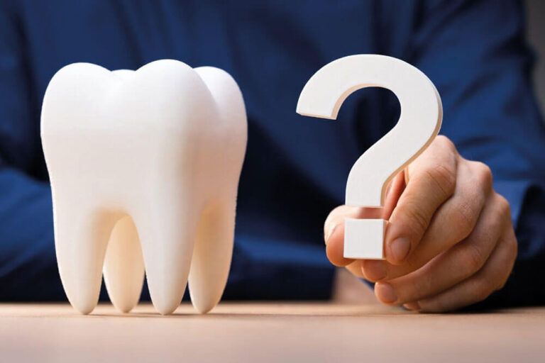 Man Dental Teeth Question Mark