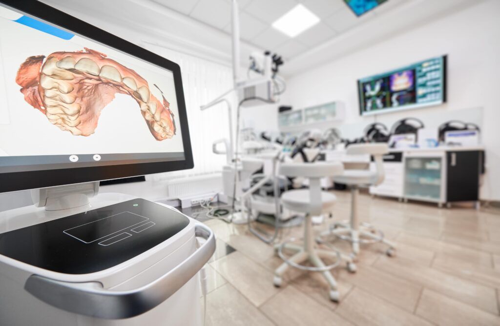 digital dentistry concept