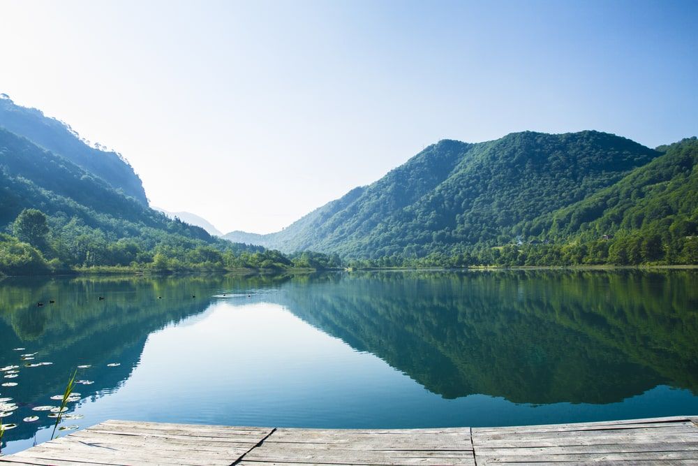 River Neretva In Bosnia, Mindfulness Landscape
