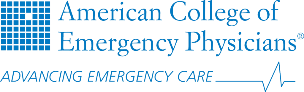 American College of emergency physicians - Logo